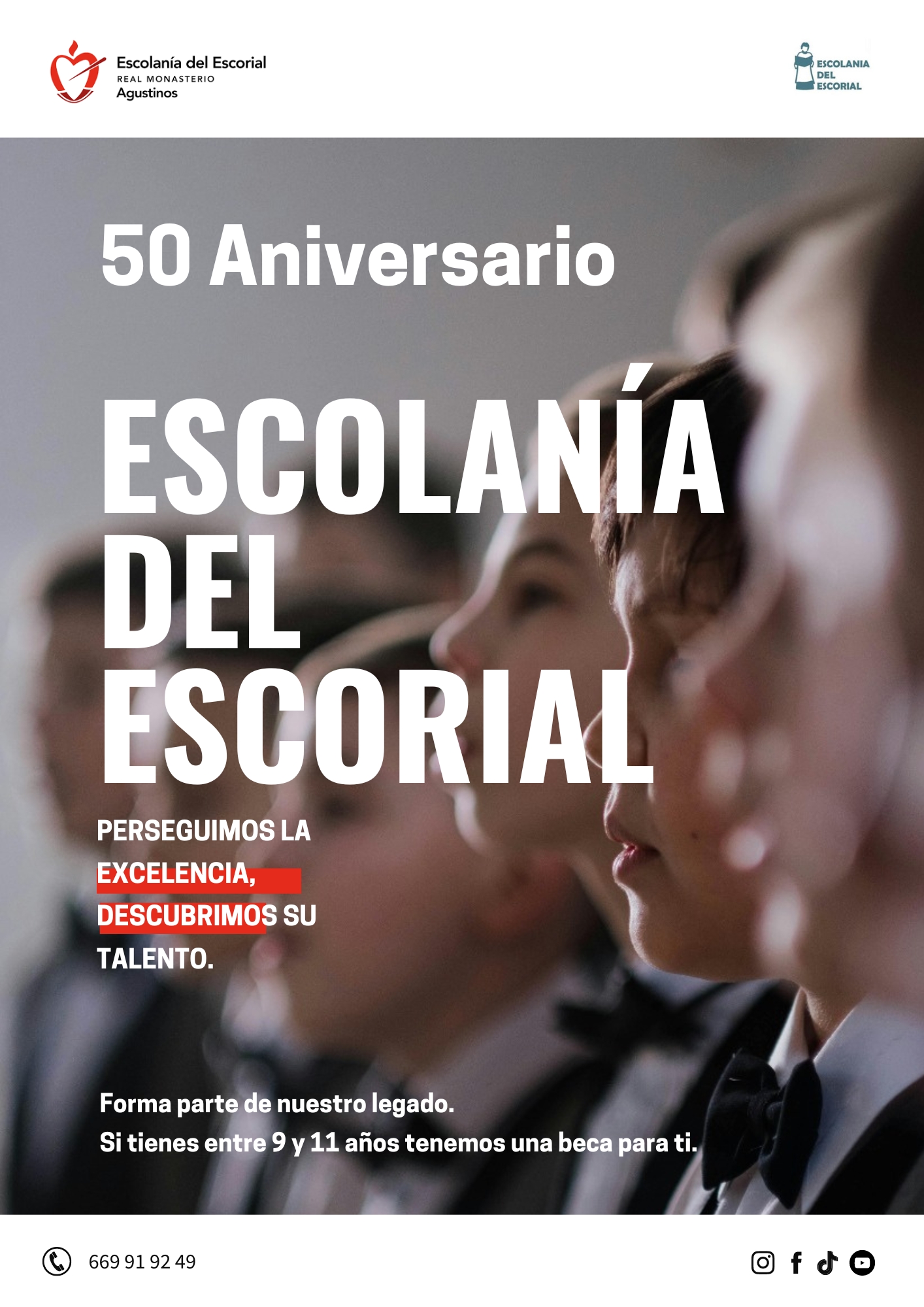 50º aniversario de la Escolanía del Escorial